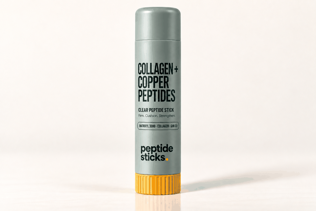 Peptide Sticks™ Collagen + Copper Stick, front label